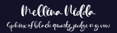 Mellina Nidda by Asd Studio — Script Handwritten Font — thumbnail 2