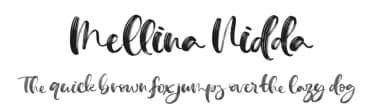 Mellina Nidda by Asd Studio — Script Handwritten Font — thumbnail 1