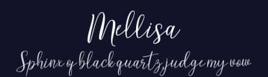 Mellisa by Brett Hartley Script — Script Handwritten Font — thumbnail 2