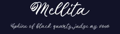 Mellita by Alpaprana Studio — Script Handwritten Font — thumbnail 2