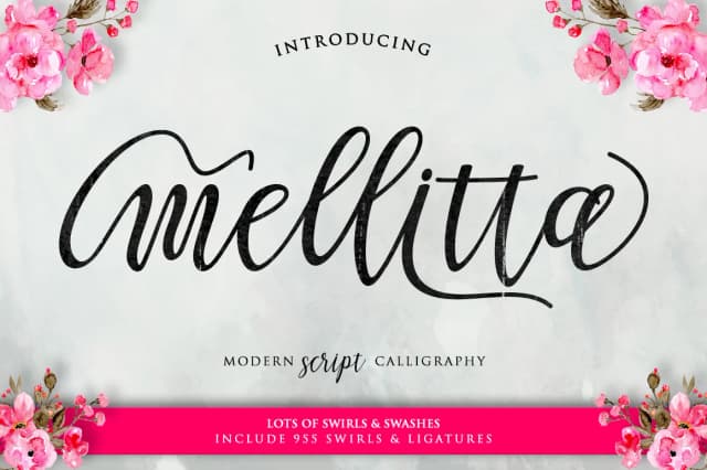 Mellitta Script Font by Bexx Type — Script Handwritten Font