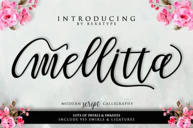 Mellitta Script Font by Bexx Type — Script Handwritten Font — thumbnail 7