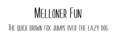 Melloner Fun by Alit Design — Script Handwritten Font — thumbnail 1