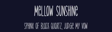 Mellow Sunshine by Md Shohail Bhuian — Script Handwritten Font — thumbnail 2