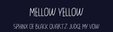 Mellow Yellow by Hugefonts — Script Handwritten Font — thumbnail 2