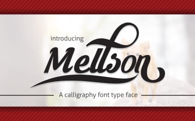 Mellson Font by Urban Store — Script Handwritten Font — thumbnail 1