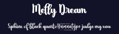Melly Dream by Yumna Family — Script Handwritten Font — thumbnail 2
