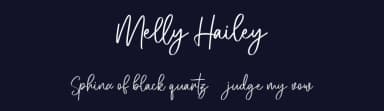 Melly Hailey by Maulana Creative — Script Handwritten Font — thumbnail 2