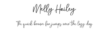 Melly Hailey by Maulana Creative — Script Handwritten Font — thumbnail 1
