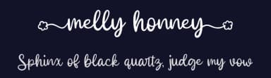 Melly Honney by Allouse Studio — Script Handwritten Font — thumbnail 2