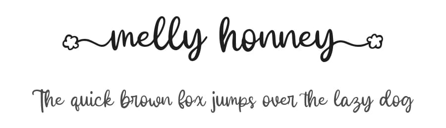Melly Honney by Allouse Studio — Script Handwritten Font