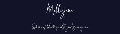 Mellyana by Sizimon.id — Script Handwritten Font — thumbnail 2