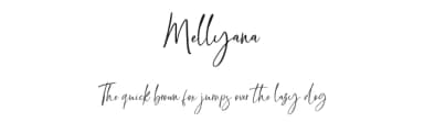 Mellyana by Sizimon.id — Script Handwritten Font — thumbnail 1