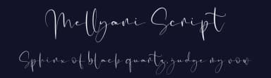 Mellyani Script by Integritype Studio — Script Handwritten Font — thumbnail 2
