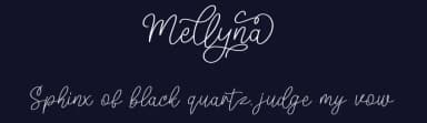 Mellyna by HandletterYean — Script Handwritten Font — thumbnail 2