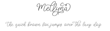 Mellyna by HandletterYean — Script Handwritten Font — thumbnail 1