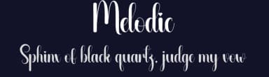 Melodic by Andi Moz — Script Handwritten Font — thumbnail 2