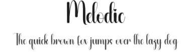 Melodic by Andi Moz — Script Handwritten Font — thumbnail 1
