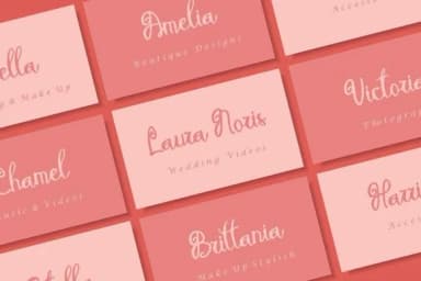 Melodina Script Font by Solidtype — Script Handwritten Font — thumbnail 2