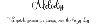 Melody by Scratchones — Script Handwritten Font — thumbnail 1