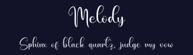 Melody by Nirmala Creative — Script Handwritten Font — thumbnail 2