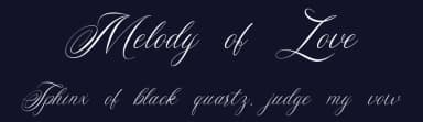 Melody of Love by Winarko — Script Handwritten Font — thumbnail 2