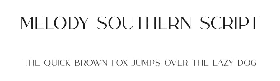 Melody Southern Script by Suby Studio — Script Handwritten Font