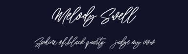 Melody Swell by Maulana Creative — Script Handwritten Font — thumbnail 2