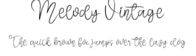 Melody Vintage by Andi Moz — Script Handwritten Font — thumbnail 1