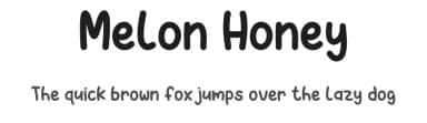 Melon Honey by Morning Time Studio — Script Handwritten Font — thumbnail 1