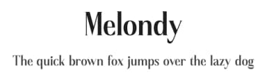 Melondy by Storytype Studio — Serif Font — thumbnail 1