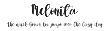 Melonita by Scratchones — Script Handwritten Font — thumbnail 1