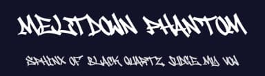 Meltdown Phantom by Cikareotype Studio — Script Handwritten Font — thumbnail 2