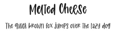 Melted Cheese by Asd Studio — Script Handwritten Font — thumbnail 1