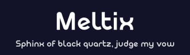 Meltix by Studio Typo — Sans Serif Font — thumbnail 2