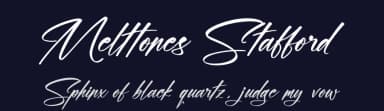 Melttones Stafford by Letterena Studios — Script Handwritten Font — thumbnail 2