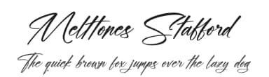 Melttones Stafford by Letterena Studios — Script Handwritten Font — thumbnail 1