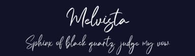 Melvista by AminMario — Script Handwritten Font — thumbnail 2