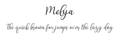 Melya by Letterena Studios — Script Handwritten Font — thumbnail 1