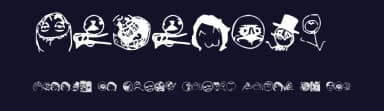 Memefont 2 by memefont — Dingbats Font — thumbnail 2
