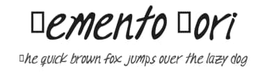Memento Mori by Maho Cuevas — Script Handwritten Font — thumbnail 1