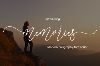Memories Font by Polem — Script Handwritten Font — thumbnail 9