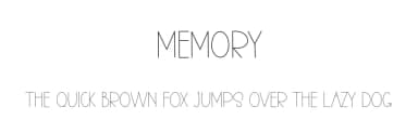 Memory by Belina Studio — Script Handwritten Font — thumbnail 1