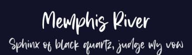 Memphis River by Balpirick Studio — Script Handwritten Font — thumbnail 2