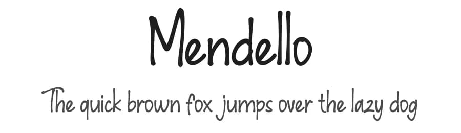 Mendello by Rochart Studio — Script Handwritten Font