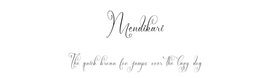Mendikari by Storytype Studio — Script Handwritten Font