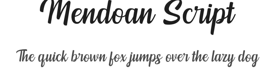 Mendoan Script by Java Pep — Script Handwritten Font — preview 1