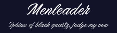Menleader by Letterhend Studio — Script Handwritten Font — thumbnail 2