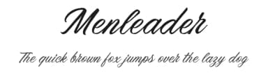 Menleader by Letterhend Studio — Script Handwritten Font — thumbnail 1