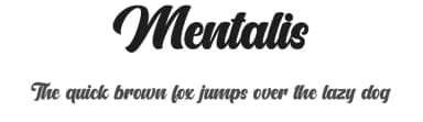 Mentalis by RGB Studio — Script Handwritten Font — thumbnail 1